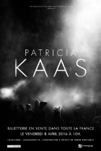 Patricia Kaas. Le mercredi 15 mars 2017 à Cournon d'auvergne. Puy-de-dome.  20H00